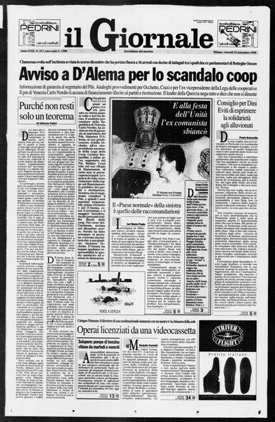 Il giornale : quotidiano del mattino